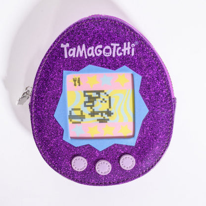 Pouch monedero Tamagotchi x Cakeworthy Morado