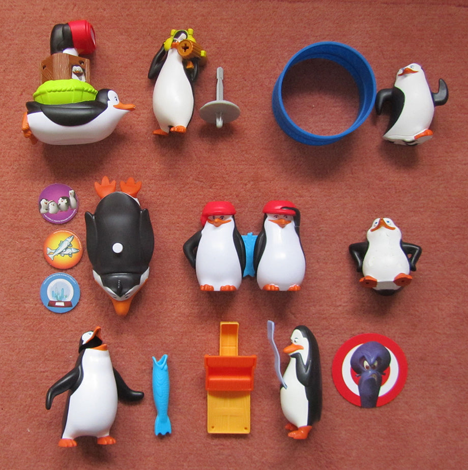 McDonald's Happy Meal Pingüinos de Madagascar año 2014