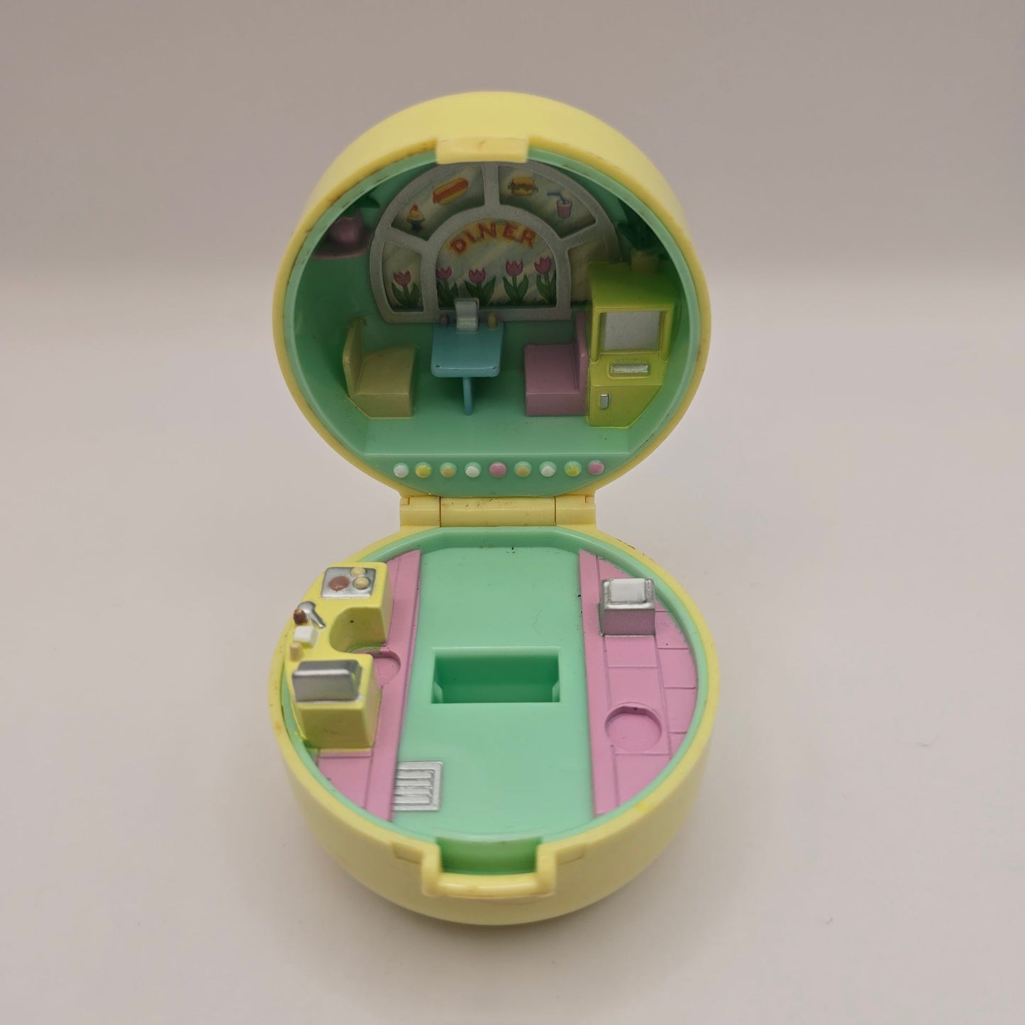 Polly pocket vintage 50s Dinner ring case segunda mano