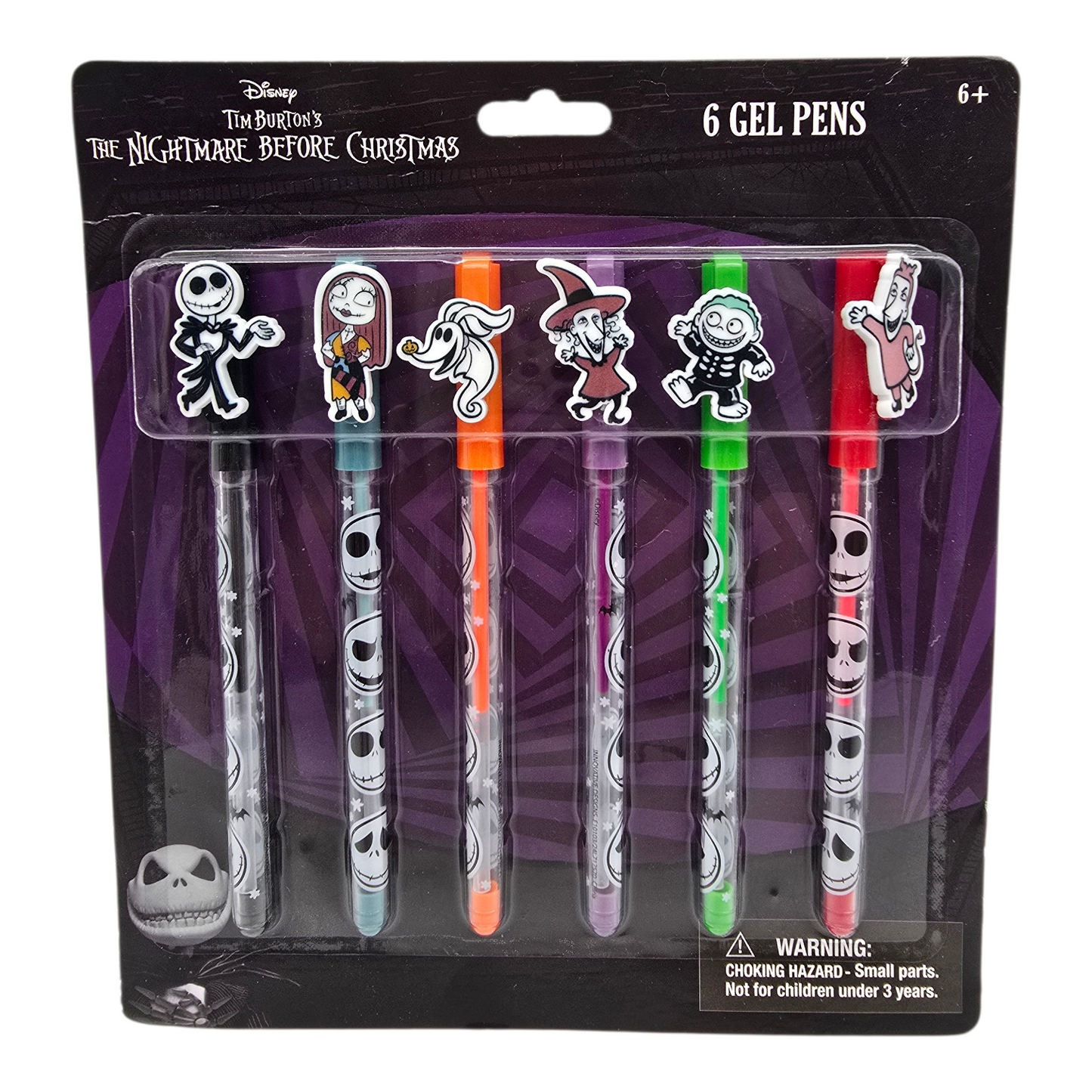 Nightmare Before Christmas set de plumas de gel