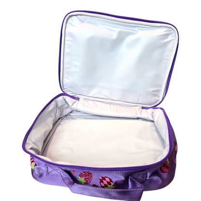 Lonchera, bolsita aislada térmica satinada Vintage Rosita fresita Strawberry Shortcake