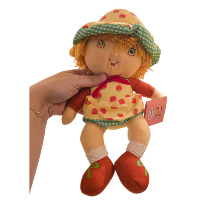 Muñeca vintage año 2004 Peluche Grande 38 cms Rosita Fresita Manzanita Apple Dumpling Strawberry Shortcake