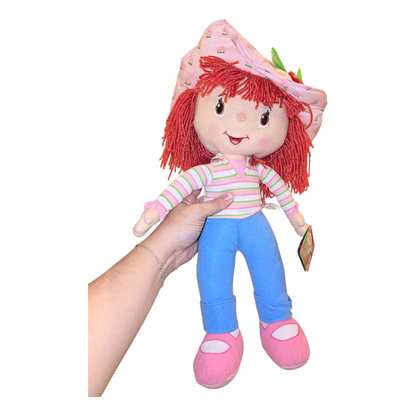 Muñeca vintage año 2007 Peluche Grande 44 cms Rosita Fresita Strawberry Shortcake