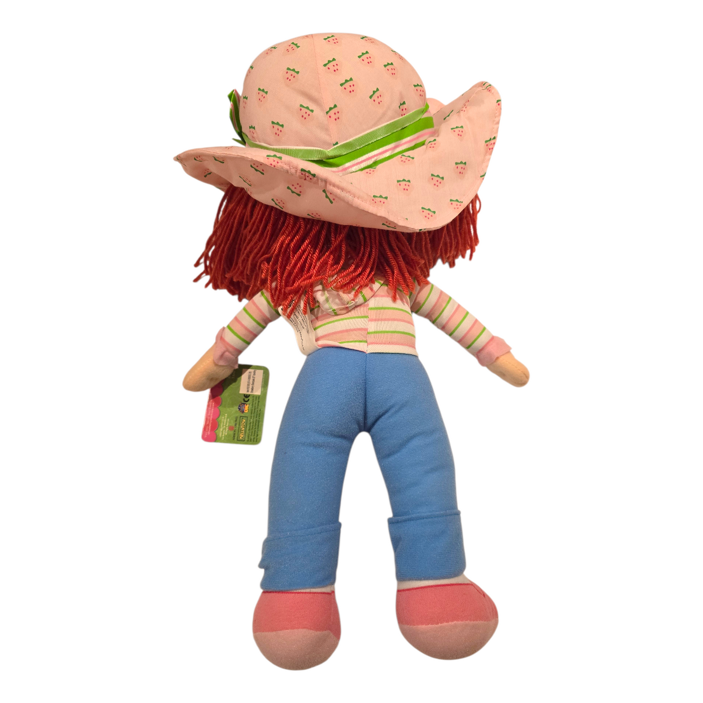 Muñeca vintage año 2007 Peluche Grande 44 cms Rosita Fresita Strawberry Shortcake