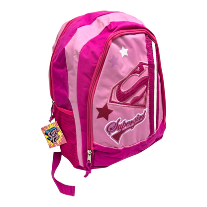 Mochila Backpack vintage Super girl 45x35 cms aprox