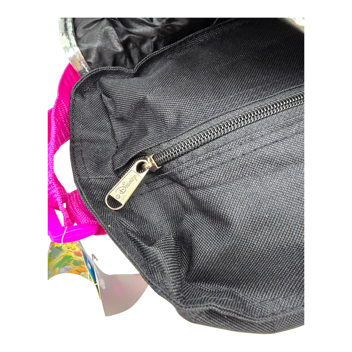 Mochila Backpack vintage Surreal wings Tinkerbell 40x35 cms aprox (manchita en pierna de Campanita) messenger bag Disney