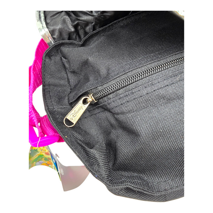 Mochila Backpack vintage Surreal wings Tinkerbell 40x35 cms aprox (manchita en pierna de Campanita) messenger bag Disney