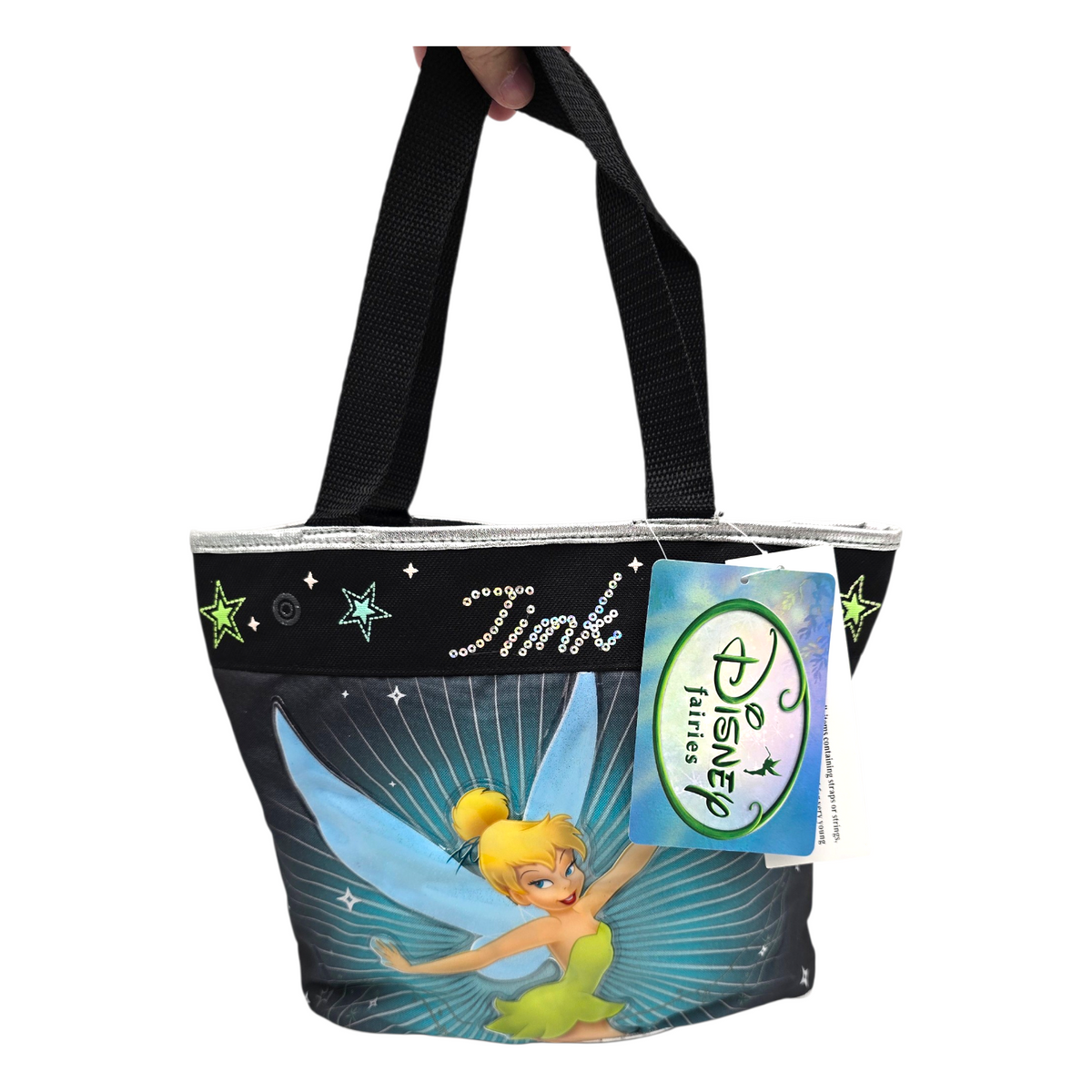 Bolsita vintage Campanita Tinkerbell 30x22 cms aprox Disney