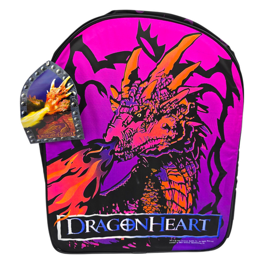 Mochila Backpack vintage Dragon Heart 38x30 cms aprox