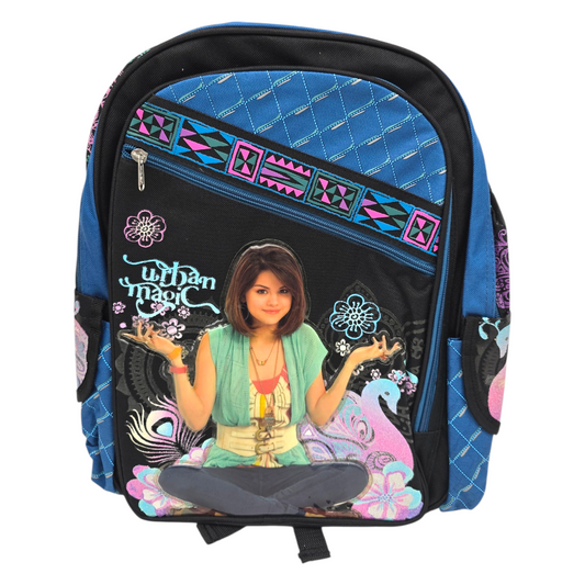 Mochila Backpack vintage Selena Gomez 40x35 cms aprox Wizards Beyond Waverly Place