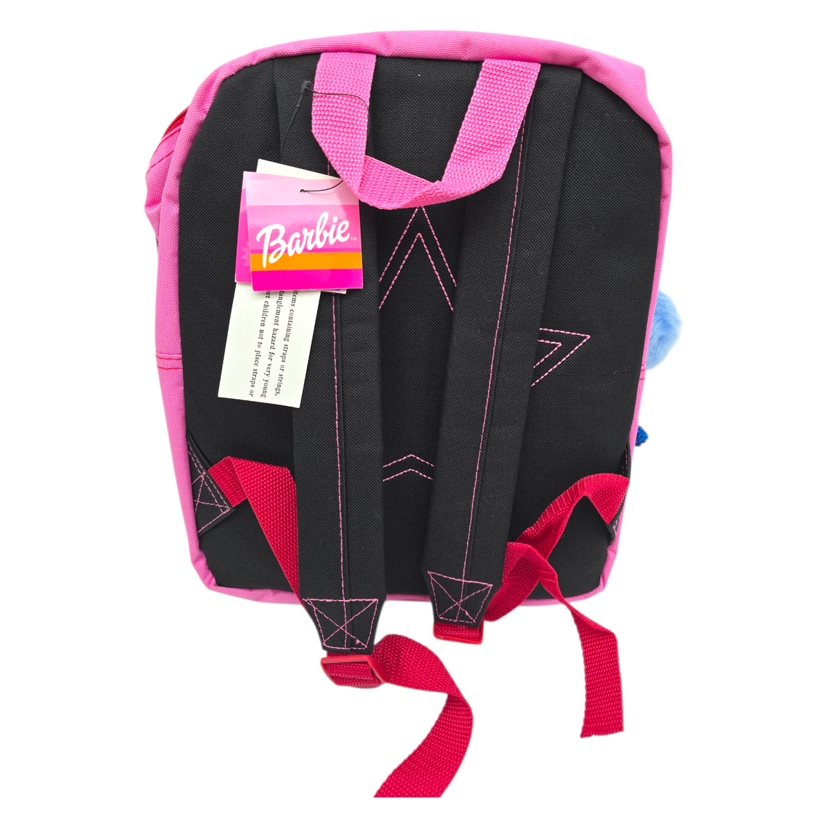 Mini Mochila Backpack Barbie vintage años 2000s 33x25 cms aprox Rosa