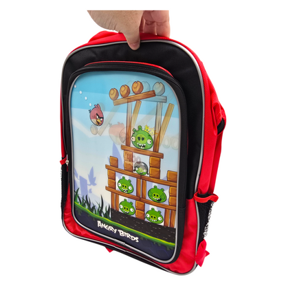 Mochila Backpack Vintage Angry birds 40x33 cms aprox Lenticular