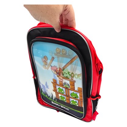 Mochila Backpack Vintage Angry birds 40x33 cms aprox Lenticular