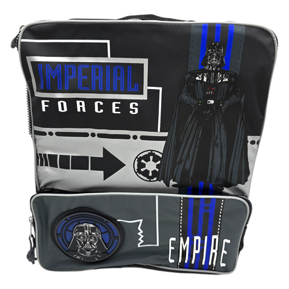 Mochila Backpack vintage Star Wars Imperio rectangulo 39x31 cms aprox