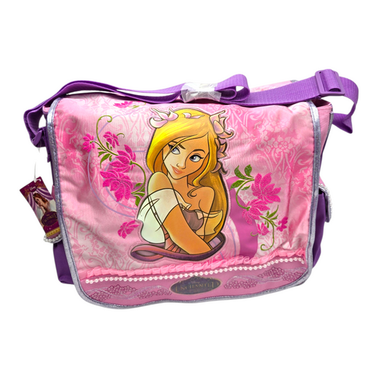 Mochila Backpack vintage Disney Encantada Messenger bag 40x35 cms aprox Enchanted