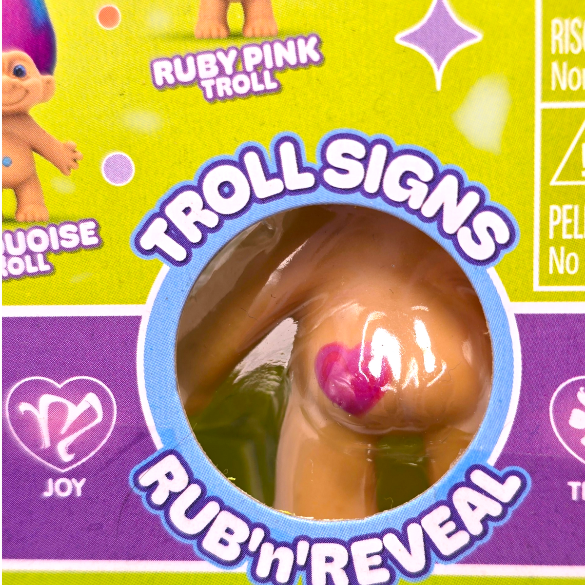 Good Luck Trolls Rub 'N Reveal TOPACIO (Topaz)