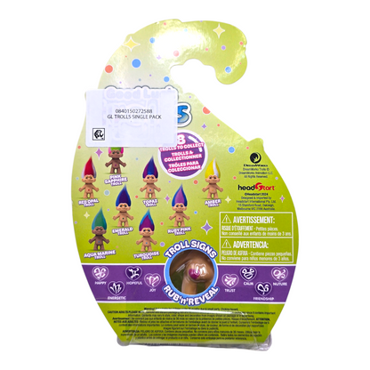 Good Luck Trolls Rub 'N Reveal TURQUOISE (Turquesa)