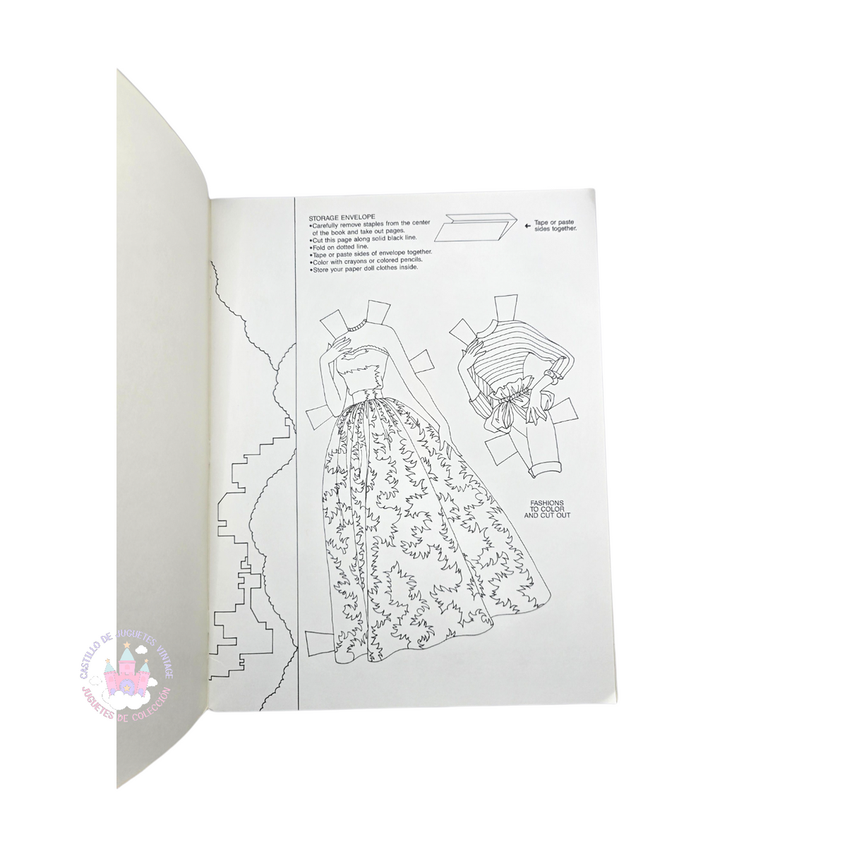 Libro de muñecas de Papel Vintage Barbie