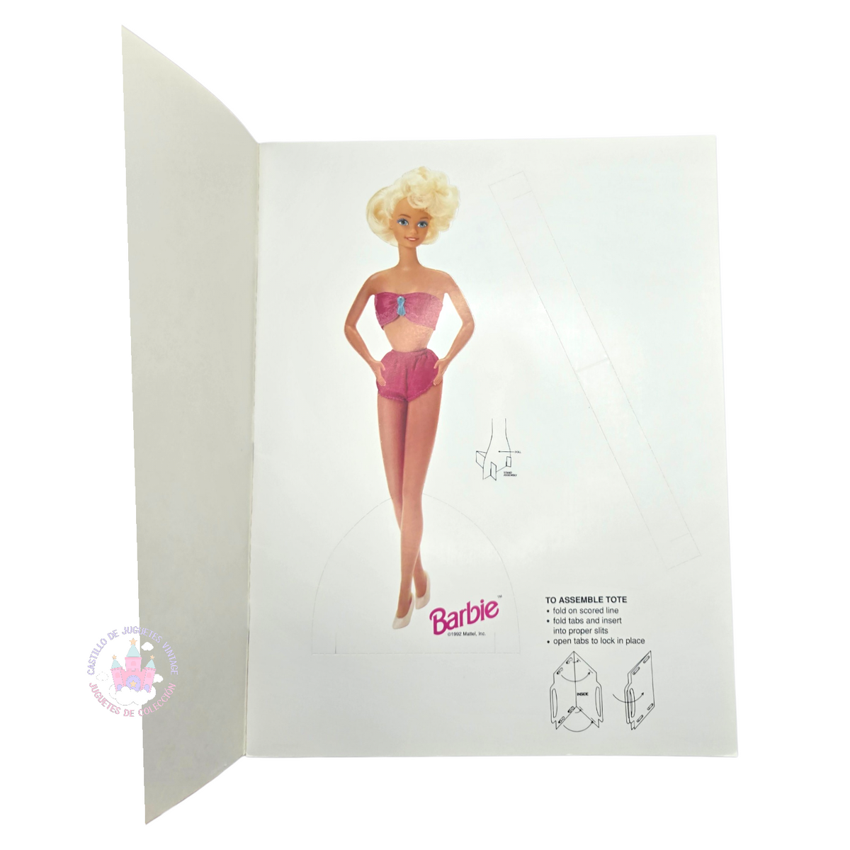 Libro de muñecas de Papel Vintage Barbie