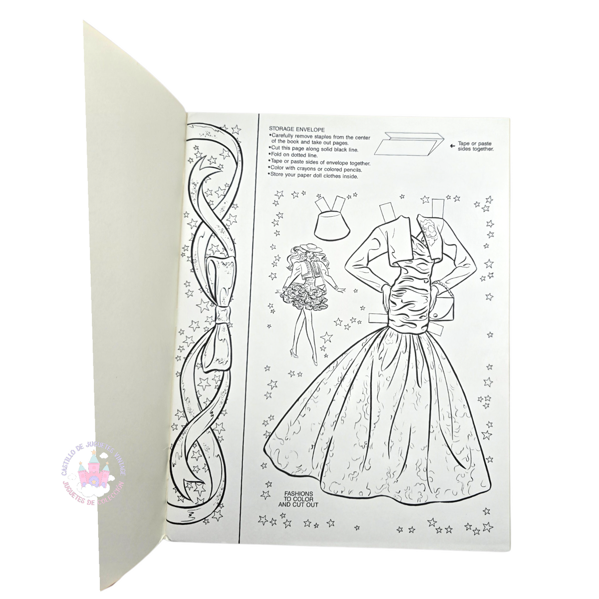 Libro de muñecas de Papel Vintage Barbie
