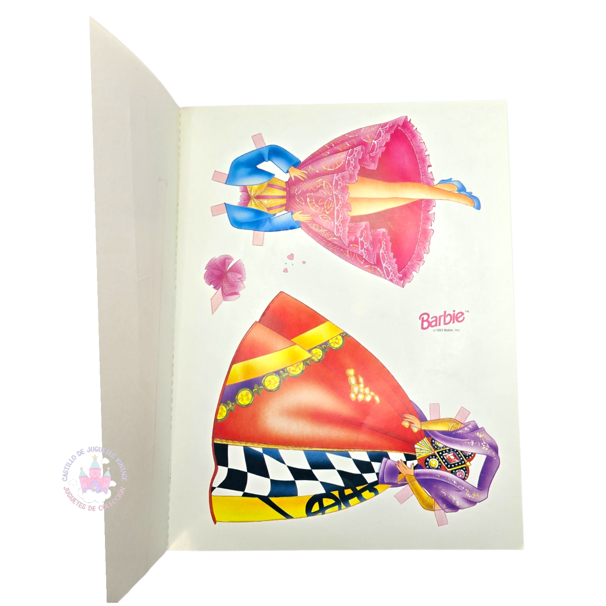Libro de muñecas de Papel Vintage Barbie