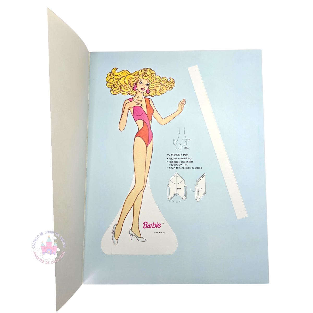 Libro de muñecas de Papel Vintage Barbie