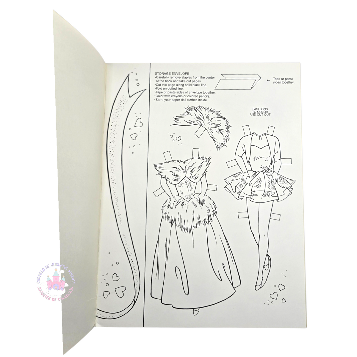 Libro de muñecas de Papel Vintage Barbie