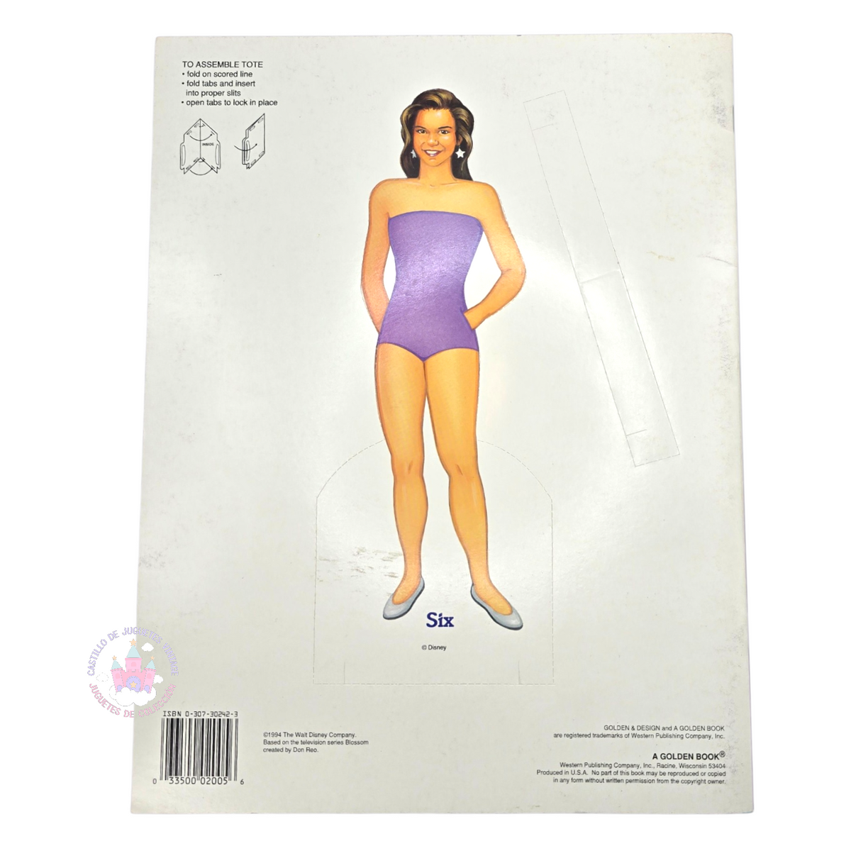 Libro de muñecas de Papel Vintage Blossom