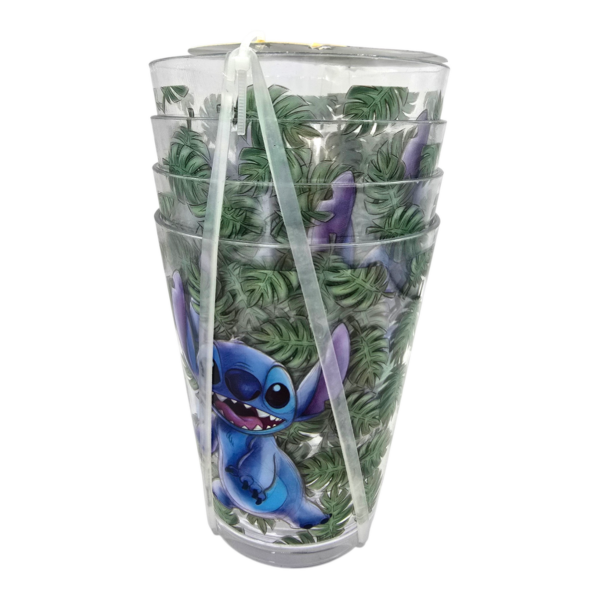 Set de Vasos Stitch de Plástico acrílico 473 ml Disney