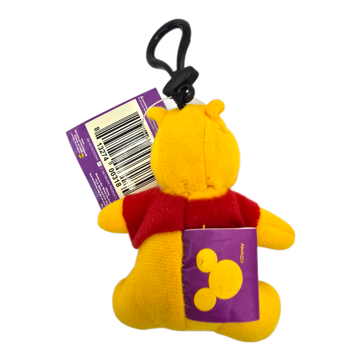 Llavero Vintage de Peluche Winnie Pooh Disney