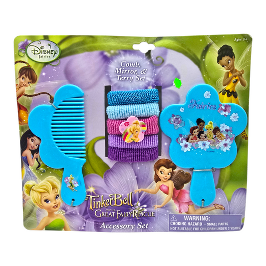 Set de accesorios para cabello Vintage Campanita Tinkerbell Disney