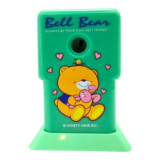 Bell Bear Ninety-nine Sacapuntas vintage Nuevo años 90s Verde