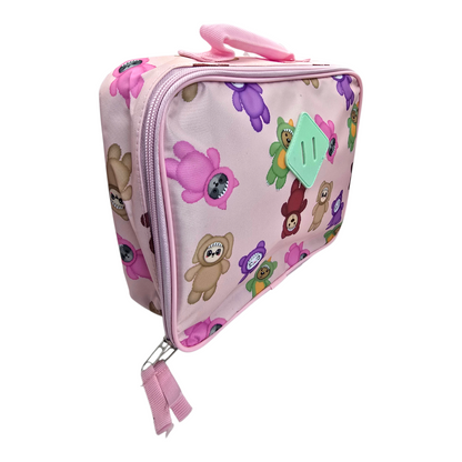 Lonchera bolsa aislada térmica Ositos Disfrazados 26cm x 20cm x 7cm aprox