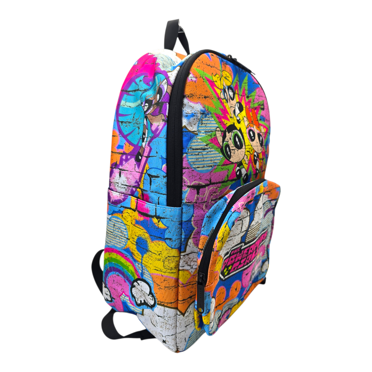 Mochila Backpack chicas super poderosas Powerpuff Girls Spacejunk 46x33cm aprox