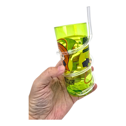 Vaso acrílico con popote Kim Possible Disney