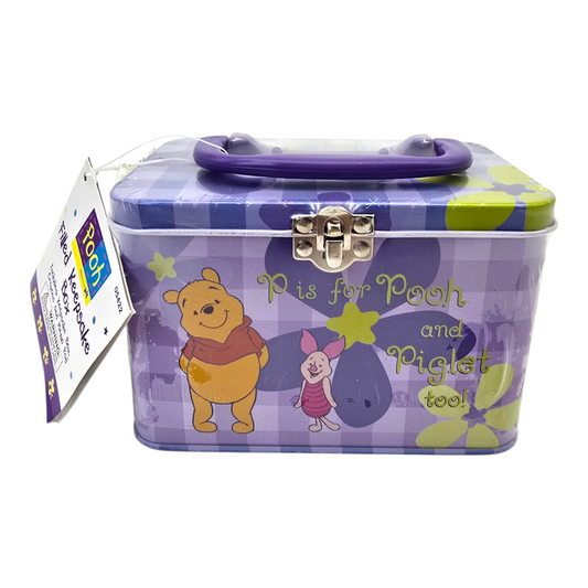 Alcancía aluminio Winnie Pooh vintage 14x9x10cm Disney