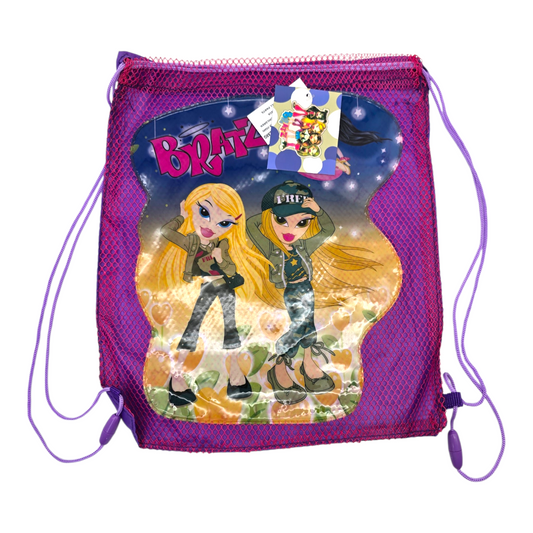 Bratz Vintage string bag bolsa tipo saco genérico 26cm x 30cm