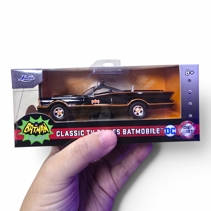 Jada Diecast Escala 1:32 Batimóvil Classic TV Series Negro - Auto de Colección