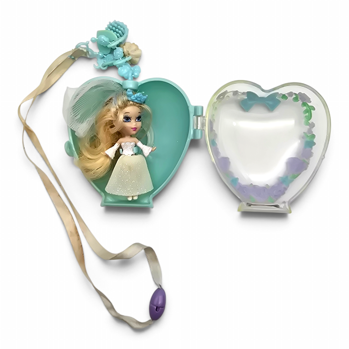 Barbie Vintage Peekaboo Petites Club - Pre-Loved ❤️/Segunda Mano #42 Wedding Wishes Año 2008 Beautiful Bride Becky