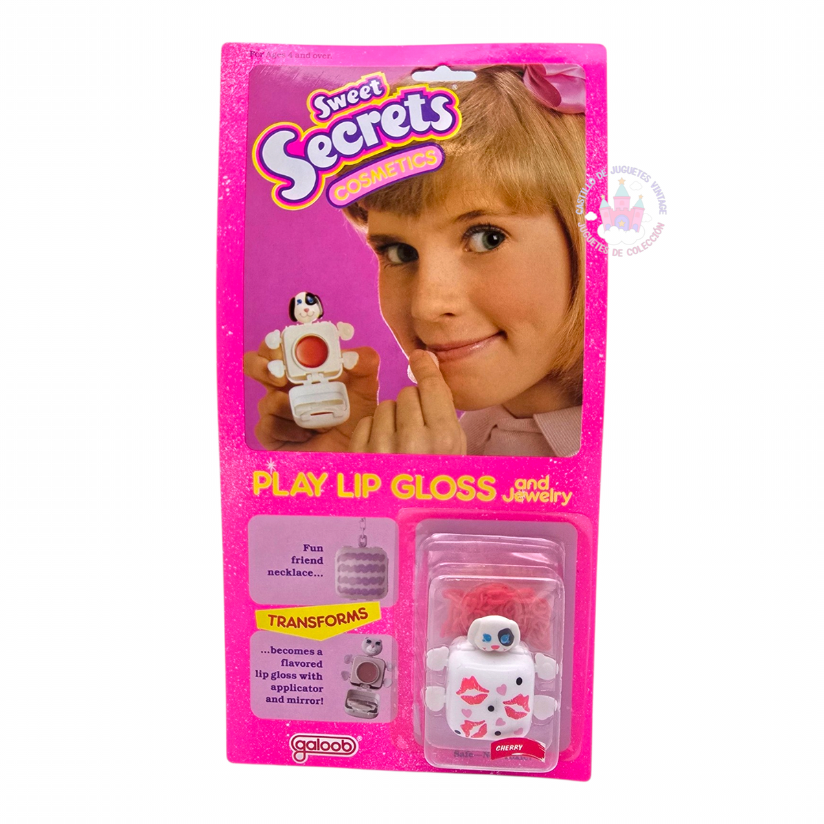 Sweet Secrets vintage Galoob lip gloss