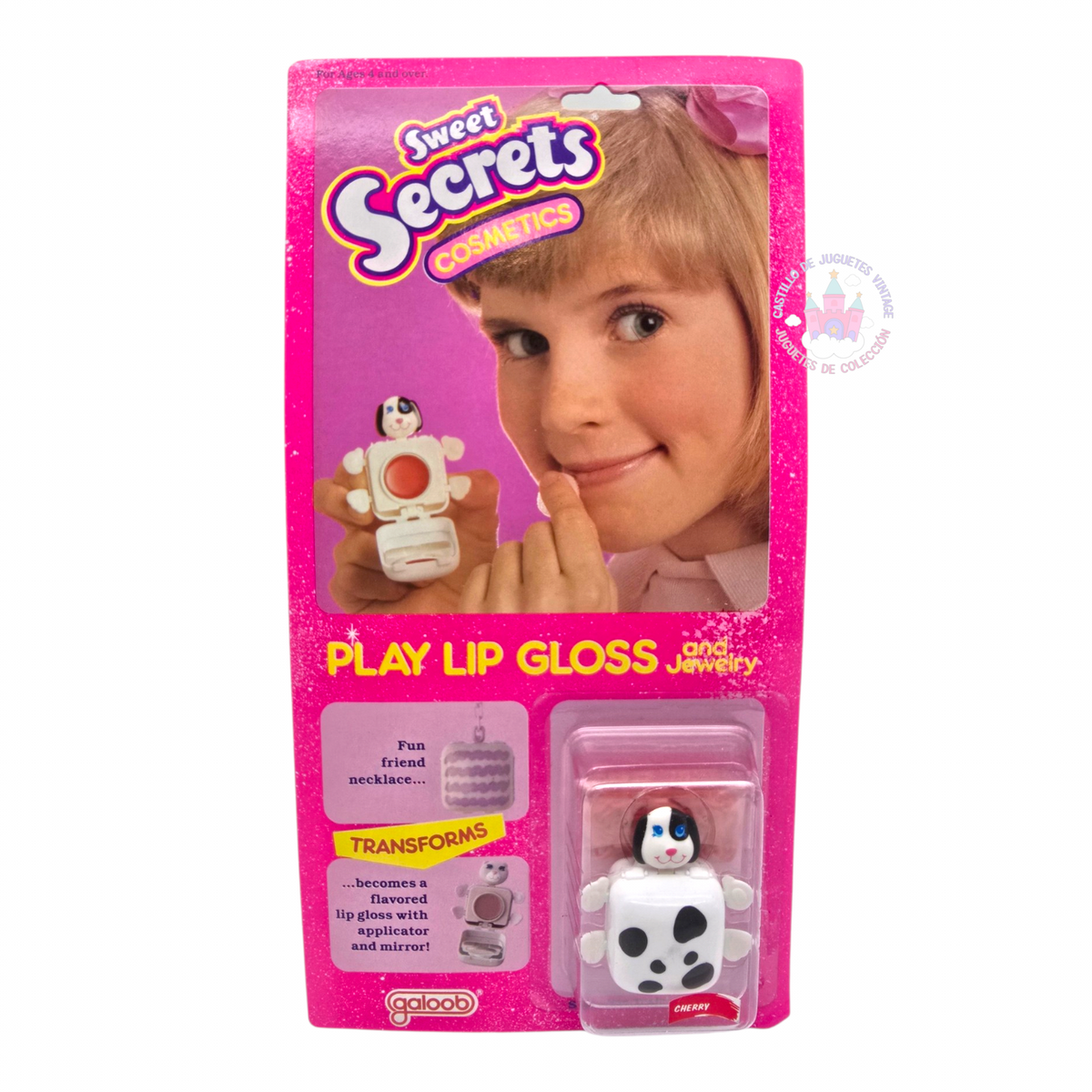 Sweet Secrets vintage Galoob lip gloss