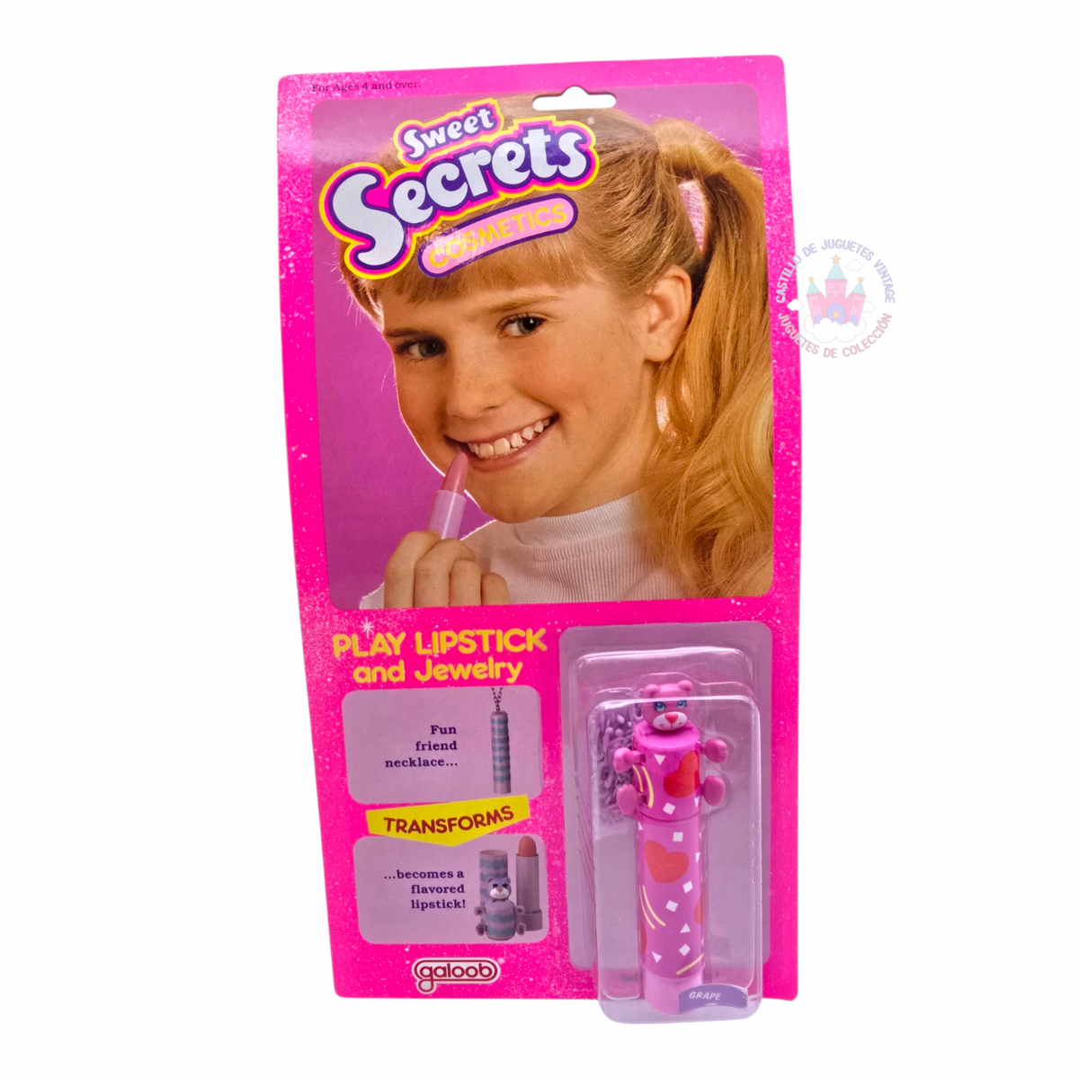Sweet Secrets vintage Galoob lipstick
