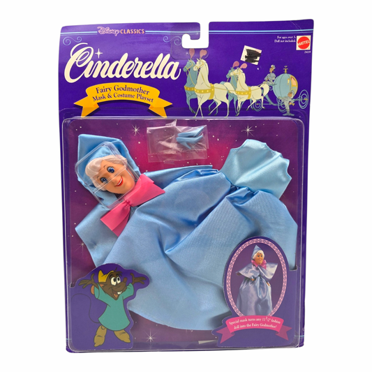 Disfraz Vintage para Barbie - Cenicienta Hada Madrina Disney