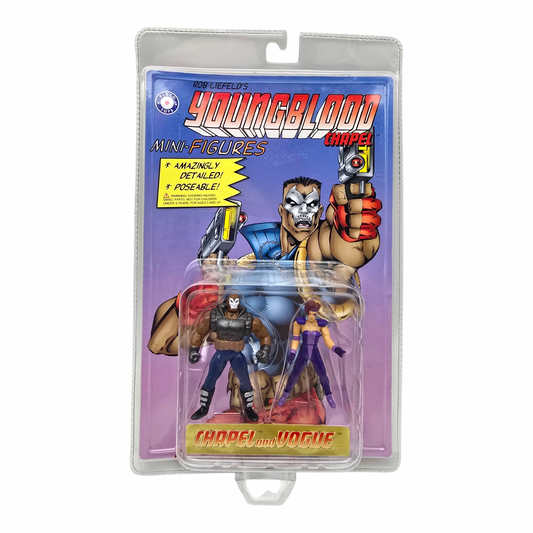 Figura Vintage Youngblood Chapel and Vogue - Placo Toys 1995