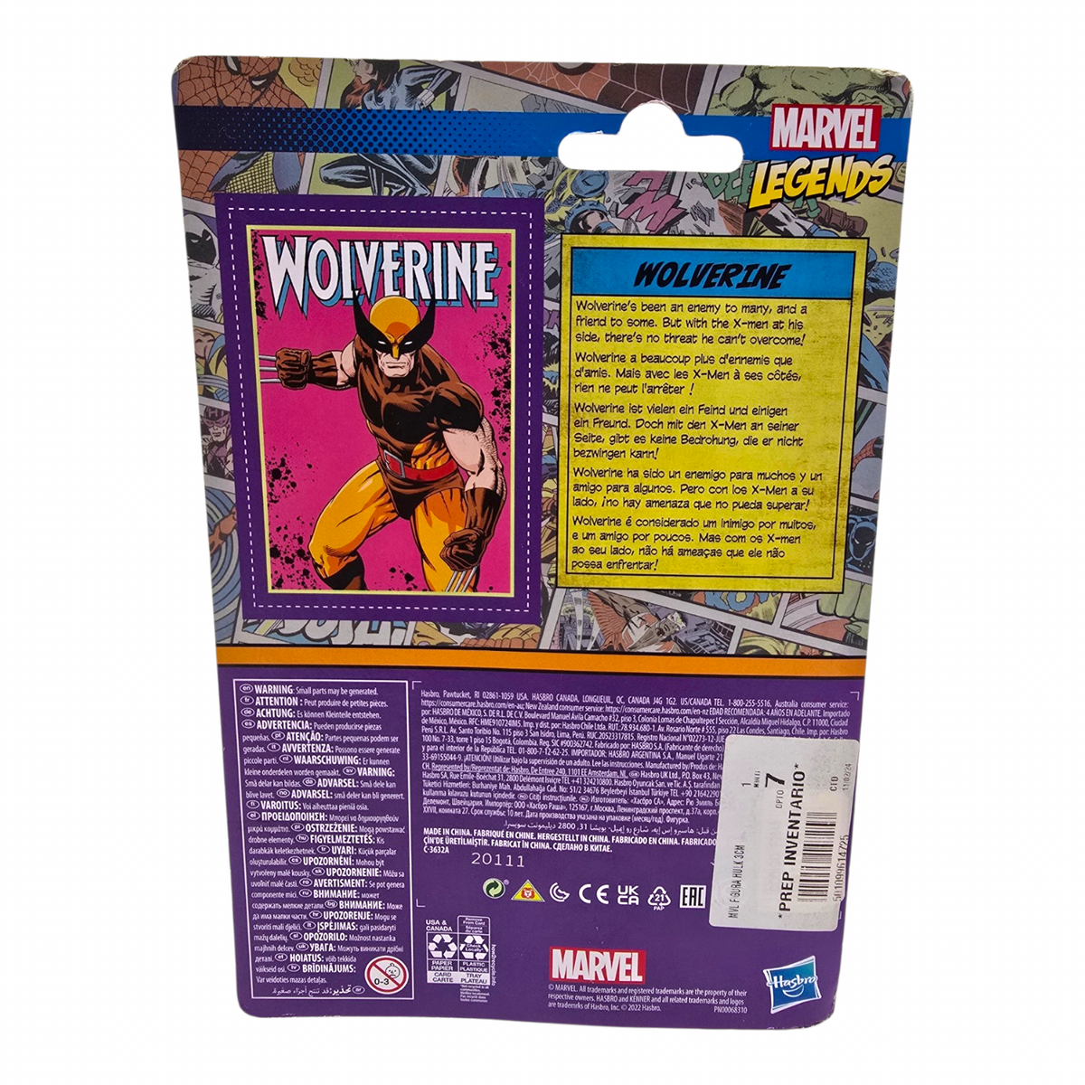 Figura Marvel Legends Kenner 2022 - Wolverine