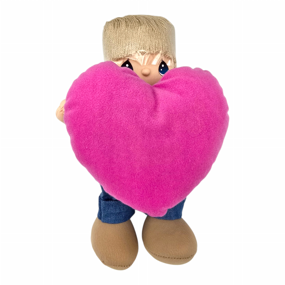Muñeco de tela vintage Precious Moments Joseph 11" 25 cms aprox