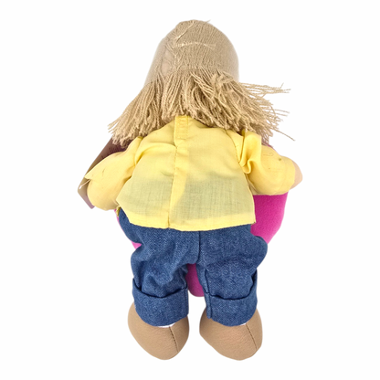 Muñeco de tela vintage Precious Moments Joseph 11" 25 cms aprox