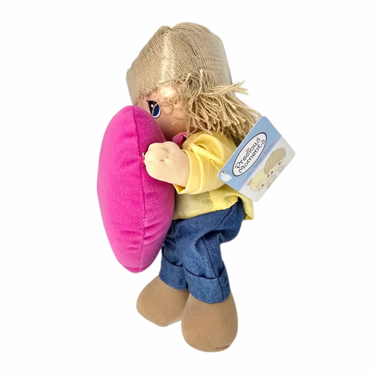 Muñeco de tela vintage Precious Moments Joseph 11" 25 cms aprox