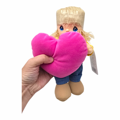 Muñeco de tela vintage Precious Moments Joseph 11" 25 cms aprox