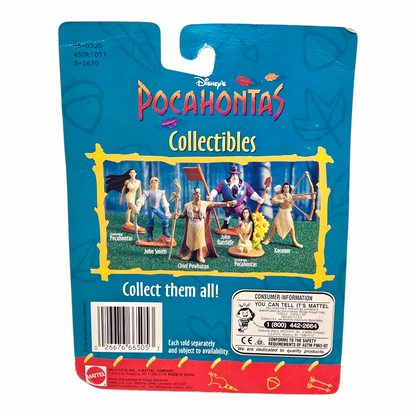 Vintage - Figura Pocahontas - Años 90 John Smith Disney